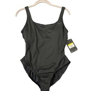 Nike Women's Black One-Piece Swimsuit